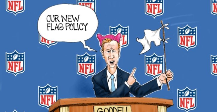 Goodell says NFL was wrong for not listening to players