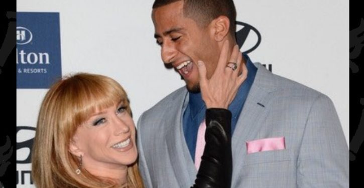 Kathy Griffin shows her support for Colin Kaepernick