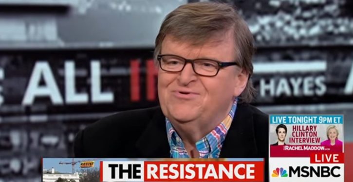 Michael Moore goes on unhinged rant, claims ‘Trump will be president for life’