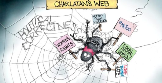 Cartoon of the Day: Charlatan’s web by A. F. Branco