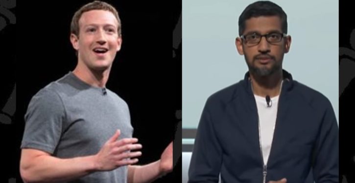 Google, Facebook testify before lawmakers they’ve donated thousands of dollars to