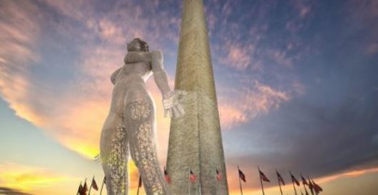 The 45-foot-tall statue of a naked woman that was to appear on the National Mall won’t by LU Staff