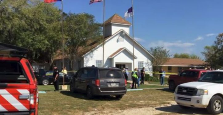 Churchgoers kill Texas shooter