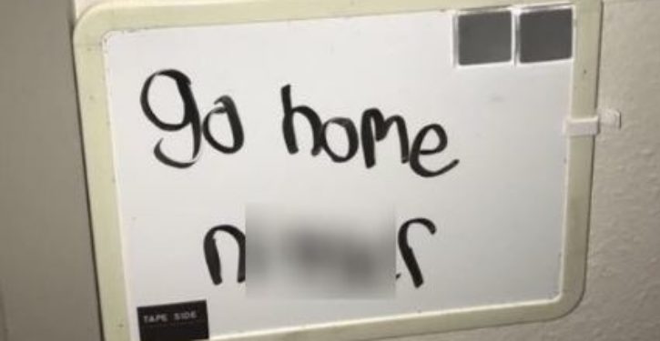 Racist message outside dorm room of black cadets at Air Force Academy found to be a hoax