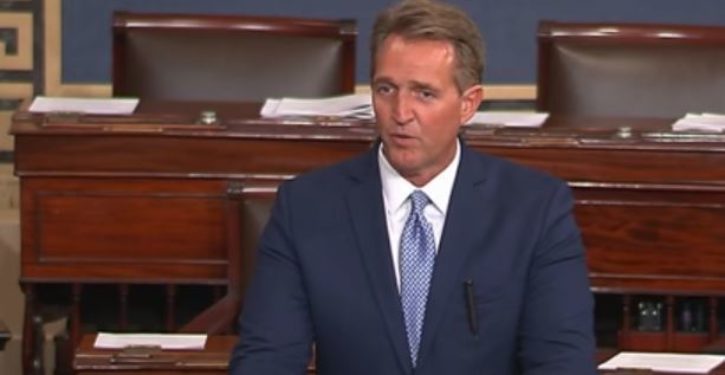 Jeff Flake: Trump rallies are the ‘spasms of a dying party’