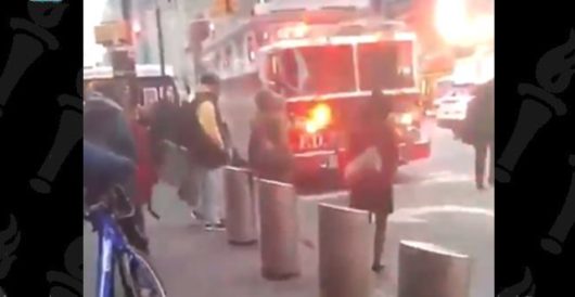 Pipe bomb explodes in NYC subway near bus terminal during rush hour by Howard Portnoy