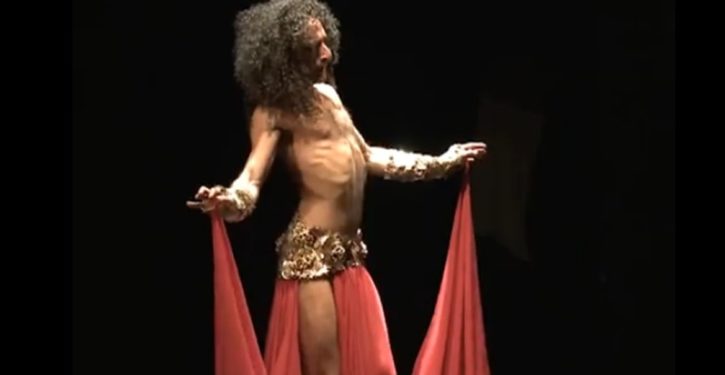 Lebanon has a male belly-dancer