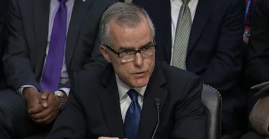 No charges against Andrew McCabe; McCabe says ‘absolute disgrace’ to put his family through this by J.E. Dyer