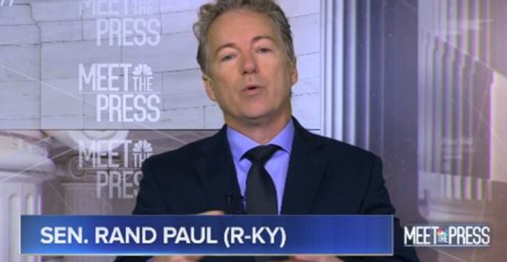 Sen. Rand Paul explains why Dems calling Trump racist are shooting themselves in foot