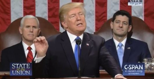 There IS a downside to Trump’s not delivering SOTU from floor of House by Howard Portnoy