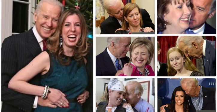 Joe Biden isn’t a lecher; he’s just got an ‘affectionate, physical style’ with women