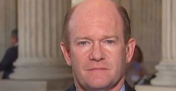 Dem Sen. Chris Coons angry that Trump forced Democrats to come to the table on DACA