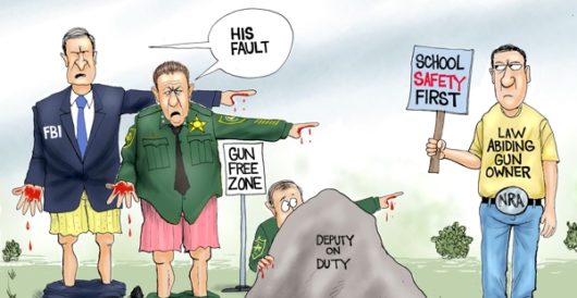 Cartoon of the Day: Amazing leader by A. F. Branco