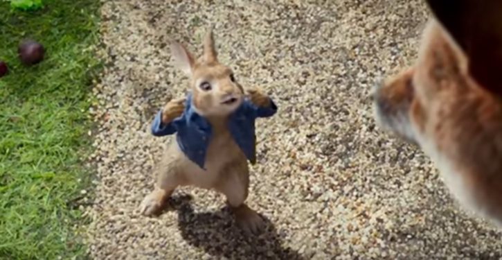 Seems like offended parents have a point about new ‘Peter Rabbit’ movie mocking allergies