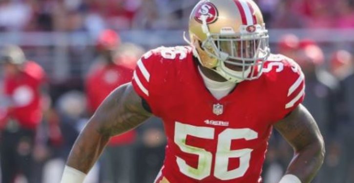 NFL kneeler who protested police brutality arrested — for brutalizing a woman