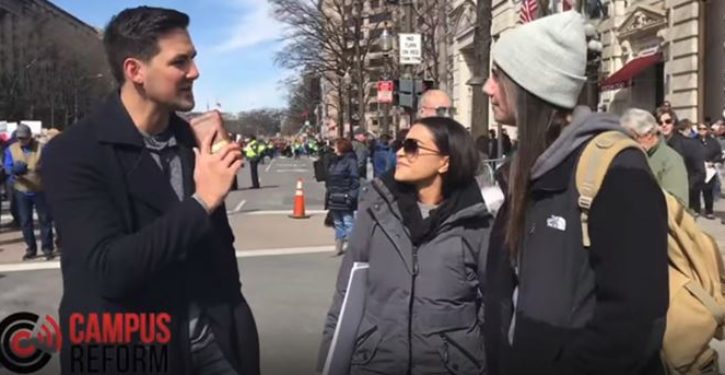 Protesters at Saturday’s march called for ban on assault weapons, but not sure what they are