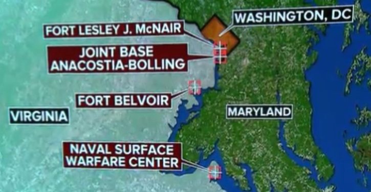 Man arrested in D.C.-area rash of suspicious packages at military installations