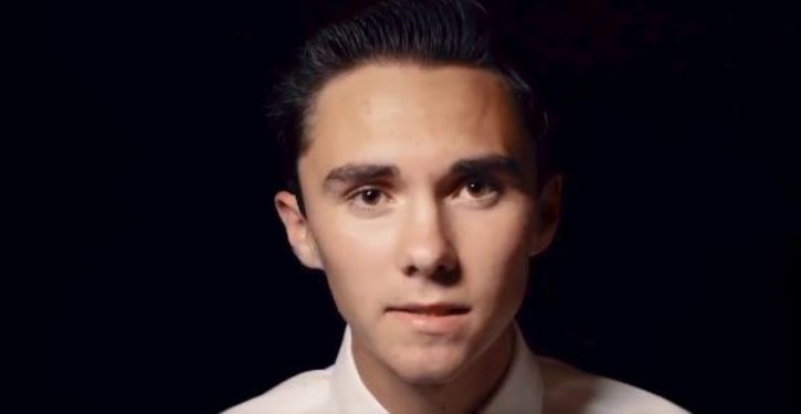 David Hogg: ‘What if our politicians weren’t the bitch of the NRA?’