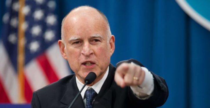 Gov. Jerry brown: ‘Something’s got to happen to’ Trump, we must ‘get rid of him’