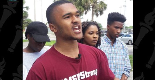 Stoneman Douglas reopened with a heightened police presence … resulting in new protests by Howard Portnoy