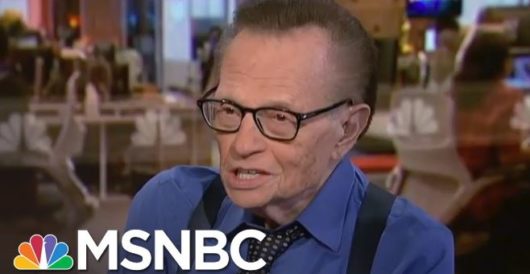 What’s the real reason the Second Amendment was created? Larry King has the answer by Ben Bowles
