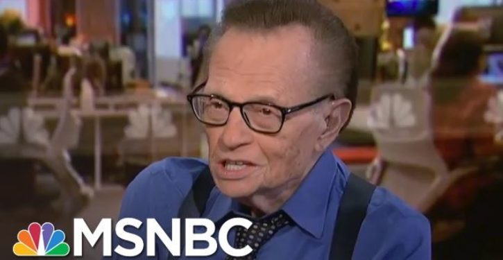 What’s the real reason the Second Amendment was created? Larry King has the answer