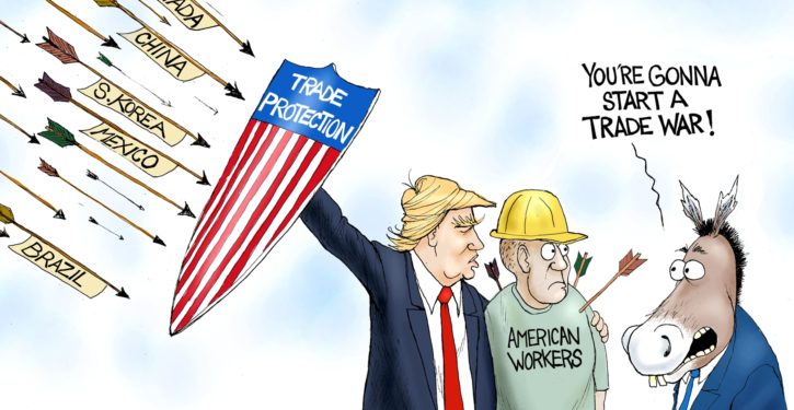 U.S. slaps new tariffs on China; one minute later China retaliates