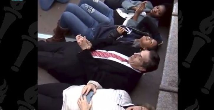 NY Gov. Andrew Cuomo participated in anti-gun die-in yesterday: just one problem