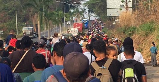 AP changes headline describing illegal caravan as ‘army of migrants’ after liberals complain by Daily Caller News Foundation
