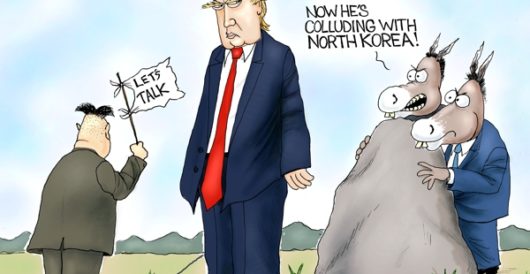 Cartoon of the Day: Walking the talk by A. F. Branco