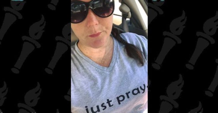 Teacher sent home for wearing t-shirt that read ‘just pray’