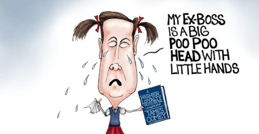 Cartoon of the Day: Bitter tears by A. F. Branco