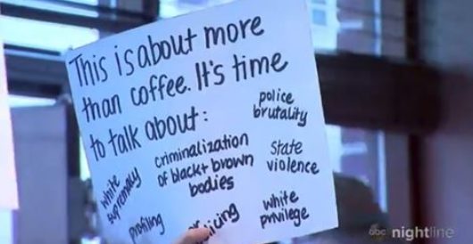 Starbucks protesters say ‘unconscious bias training’ isn’t enough by Ben Bowles