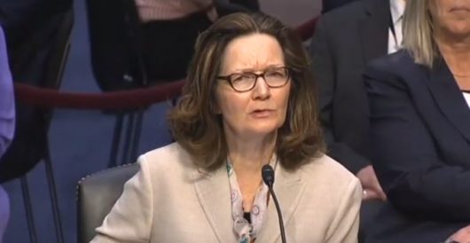 As part of anti-Haspel coverage, NYT runs op-ed by wife of radical Islamist Taliban fighter by LU Staff