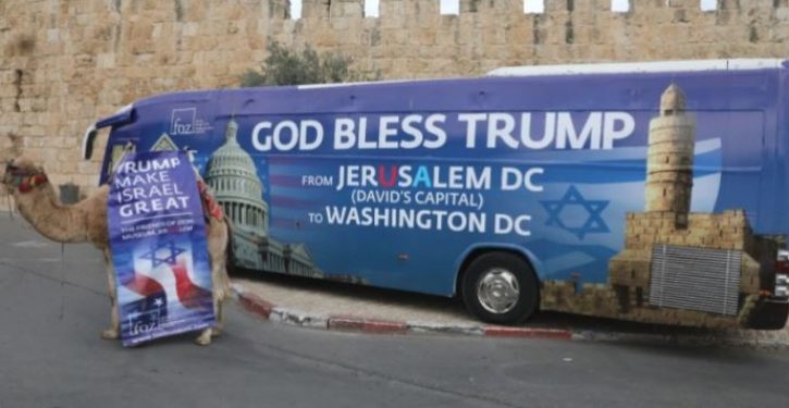 Israel goes gaga for Trump as U.S. embassy in Jerusalem prepares to open for business
