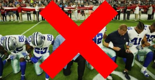 NFL bans kneeling during national anthem by Howard Portnoy