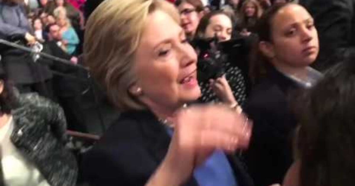 What happens when Hillary fields a question asked by a fellow diehard ...