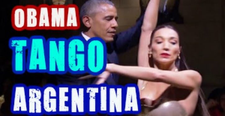Video: See the POTUS-in-Chief dance the tango in Argentina!