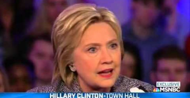 Hillary Clinton’s most obscene and potentially self-destructive campaign boast yet