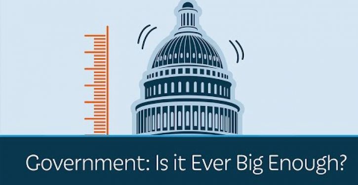 Video: Prager U asks whether government is ever big enough