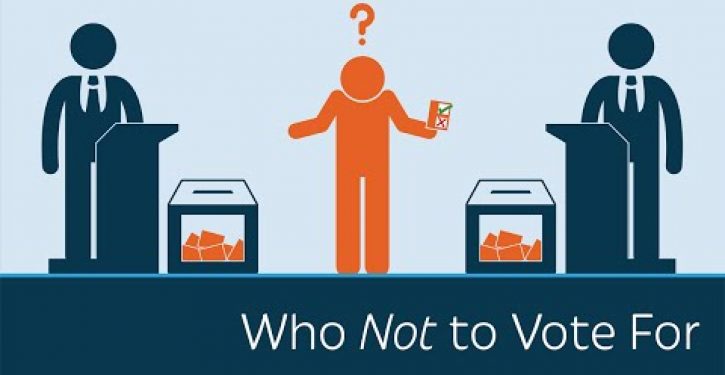 Prager U: Who NOT to vote for
