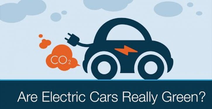 Prager U on whether electric cars are really ‘green’