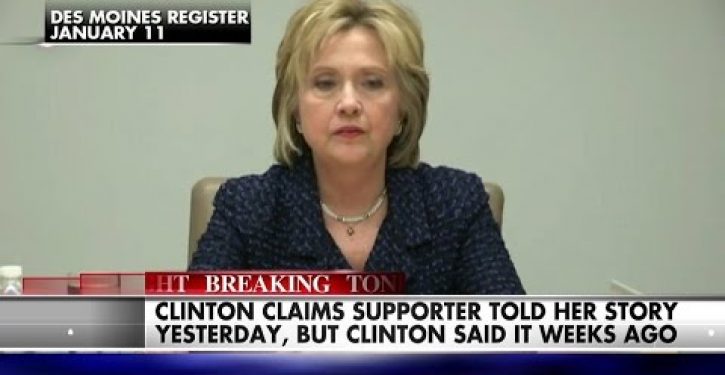 Hillary’s latest lie will leave you shaking your head