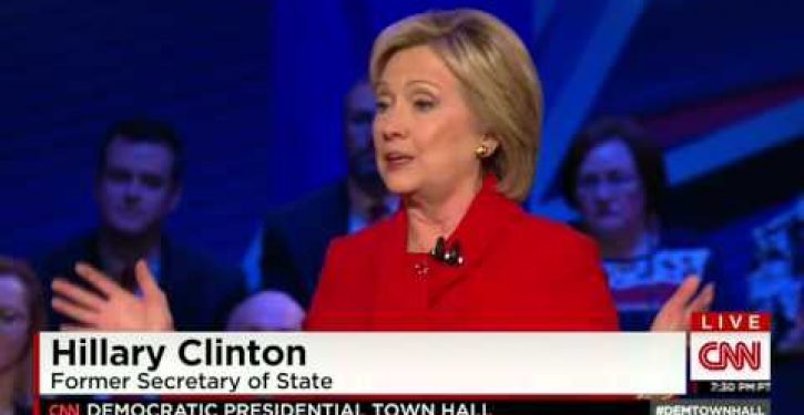 Watch millennial tell Hillary she’s dishonest on live television