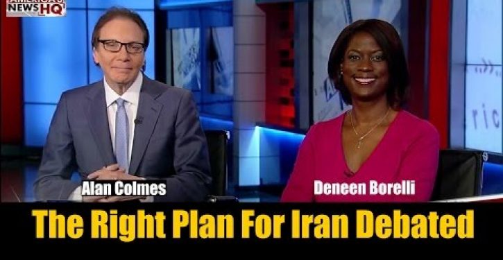 Video: Watch me debate Alan Colmes on Obama Iran deal