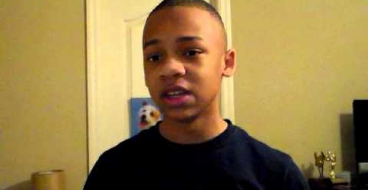 Black (gulp!) preteen releases video affirming that Obama doesn’t ‘love America’ (Video)