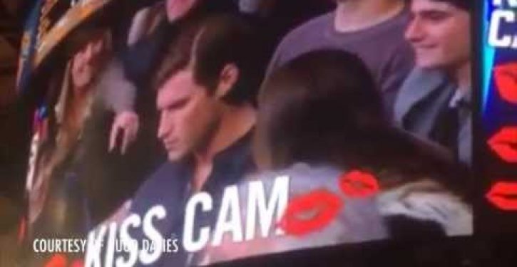 Video: Woman whose boyfriend won’t kiss her on camera gets revenge