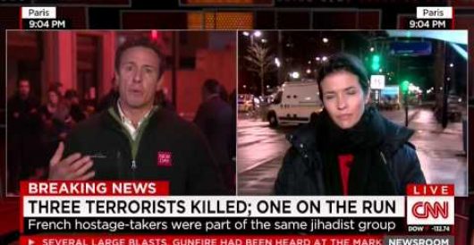 Chris Cuomo tries to convince CNN viewers attack on kosher market was not anti-Semitic (Video) by Jeff Dunetz