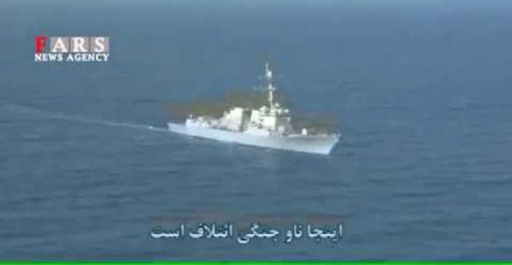 Iran edits video to claim victory over U.S. Navy (Video)