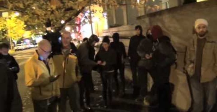 Video: Nitwit protesters lecture black bystander about racial oppression
